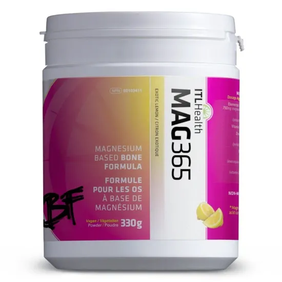 Mag365 Bone Formula Exotic Lemon Powder 180g