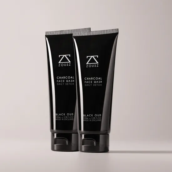 ZOUSZ Black Oud Charcoal Face Wash For Men 100ml
