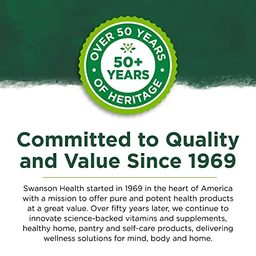 Swanson Adrenal Essentials 60 Capsules