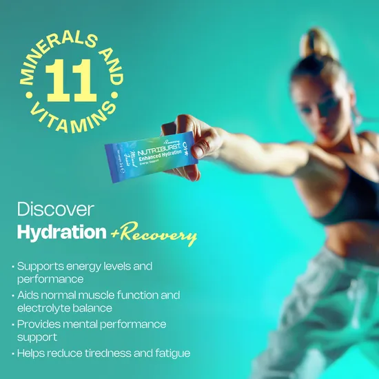 Nutriburst Enhanced Hydration Energy x6 Sachets