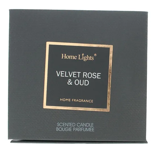 Home Lights Velvet Rose & Oud Candle 215g