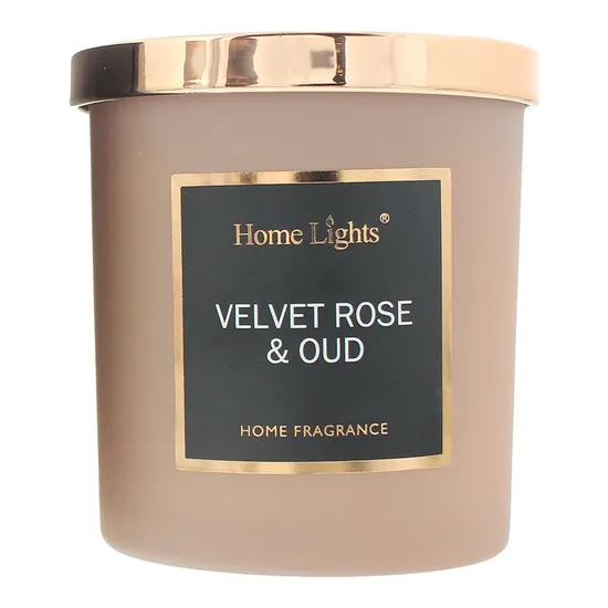 Home Lights Velvet Rose & Oud Candle 215g
