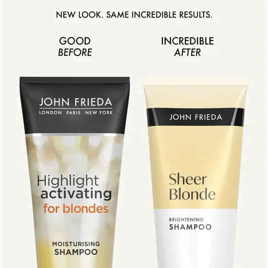 John Frieda Highlight Activating Moisturising Shampoo For Blonde 175ml