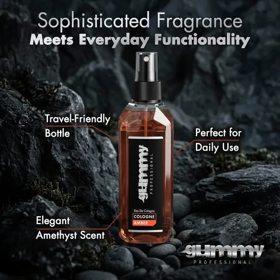 Fonex Gummy Eau De Cologne Amber 400ml