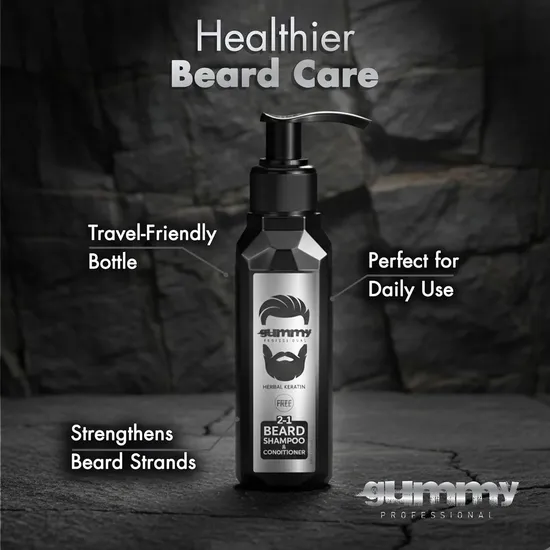 Fonex Gummy 2 In 1 Beard Shampoo & Conditioner 100ml