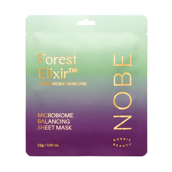 NOBE Forest Elixir Microbiome Balancing Sheet Mask 1 Mask