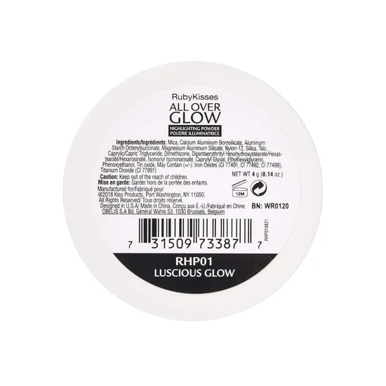 Kiss All Over Glow Shimmer Powder Luscious Glow