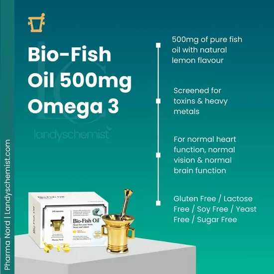 Pharmanord Pharma Nord Bio-Fish Oil Capsules 240 Capsules