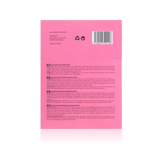 BEAUTICAL Reusable Silicone Mask