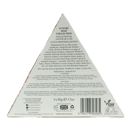 Woods of Windsor Luxury Soap Collection 3 x 50g