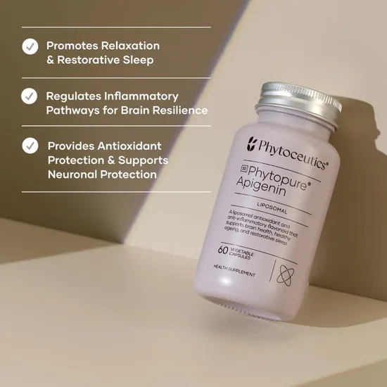 Phytoceutics Phytopure Liposomal Apigenin Capsules 60 Capsules