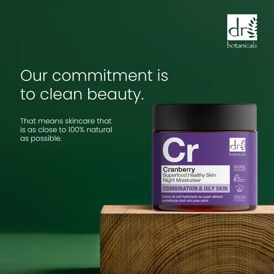 Dr Botanicals Cranberry Healthy Skin Night Moisturiser 60ml