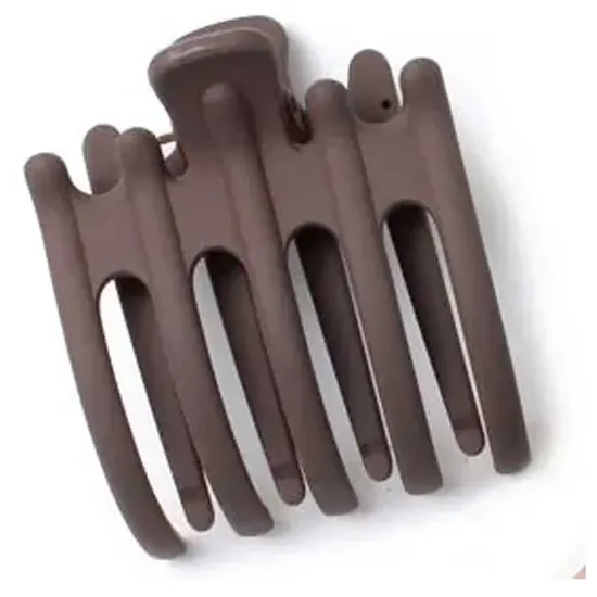 Molly And Rose Recycled Matte Finish Claw Clamp Walnut Browns 9437