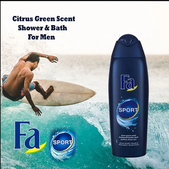 Schwarzkopf Fa Men Sport Citrus Green Scent Shower Gel 750ml