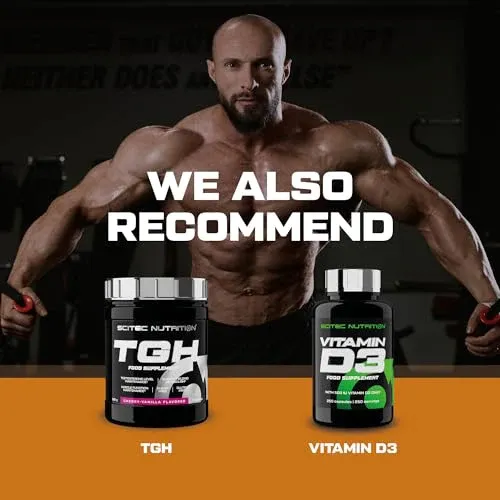 Scitec Nutrition 100% Beef Protein, Flavoured Protein Drink Powder, Almond Chocolate 1.8kg