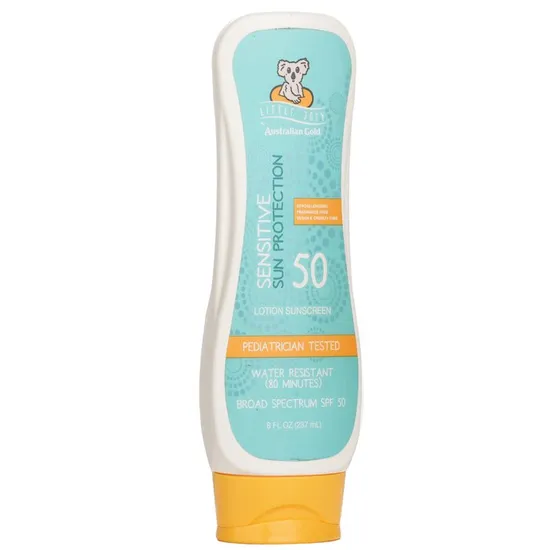 Australian Gold Little Joey Lotion Sunscreen SPF 50 Sensitive Sun Protection 237ml