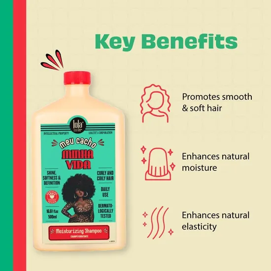 Lola Meu Cacho My Hair My Life Moisturising Shampoo 500ml