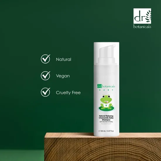 Dr Botanicals Natural Relaxing Chamomile Baby Shampoo 150ml