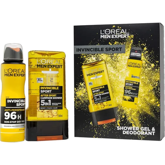 L'Oreal Paris Invincible Sport Duo Gift Set