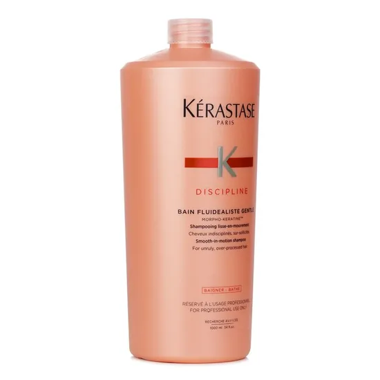 Kérastase Discipline Bain Fluidealiste Smooth-In-Motion Gentle Shampoo For Unruly, Over-Processed Hair 1000ml