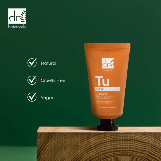 Dr Botanicals Advanced Turmeric Superfood Restoring Treatment Mask 30ml