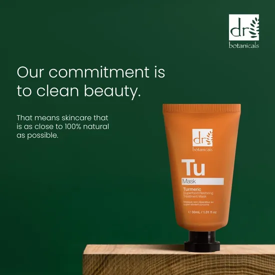 Dr Botanicals Advanced Turmeric Superfood Restoring Treatment Mask 30ml