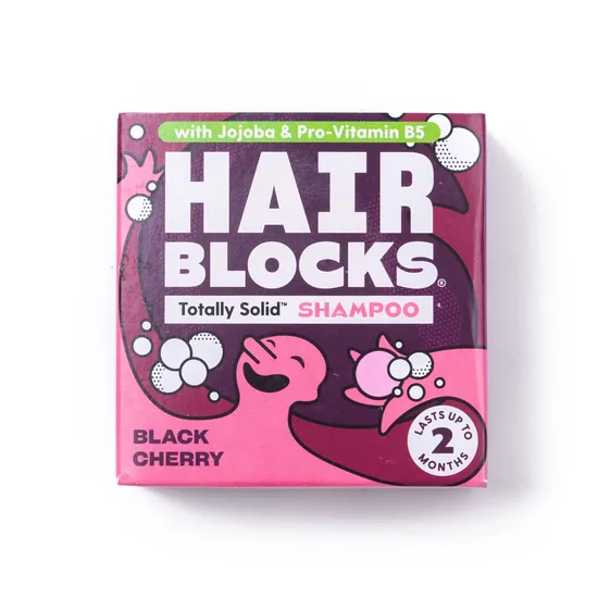 Shower Blocks Solid Shampoo x1 - Black Cherry