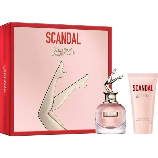 Jean Paul Gaultier Scandal Gift Set 50ml Eau De Parfum + 75ml Body Lotion