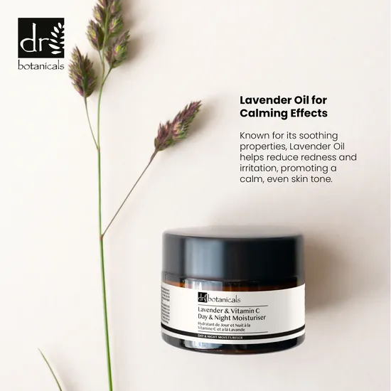 Dr Botanicals Lavender & Vitamin C Day & Night Moisturiser 50ml
