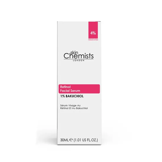 skinChemists Retinol & Bakuchiol Dual Anti-Ageing Facial Serum 30ml