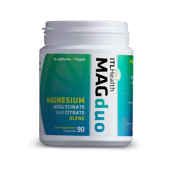 Mag365 MAGduo Magnesium Bisglycinate & Citrate Caps 90 Capsules