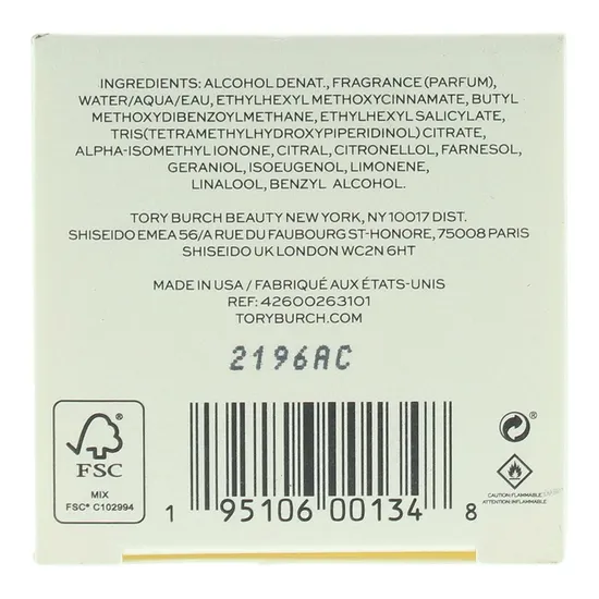 Tory Burch Sublime Rose Eau De Parfum 50ml