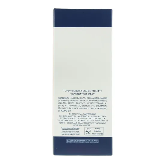 Tommy Hilfiger Tommy Forever Eau De Toilette 30ml