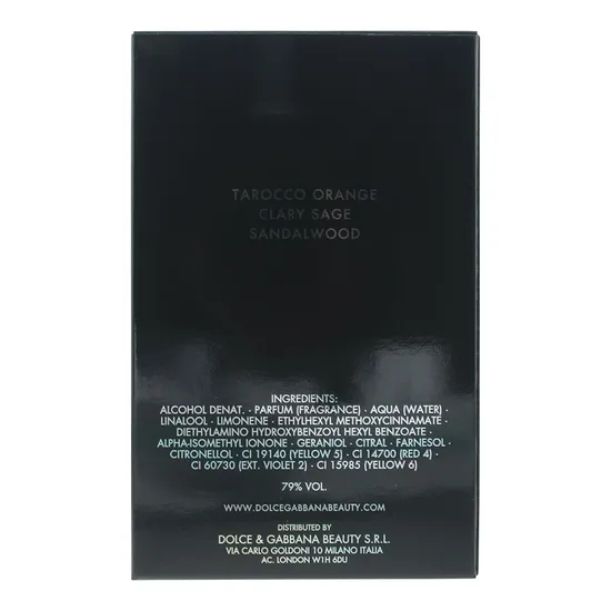 Dolce & Gabbana The One Pour Homme Eau De Parfum 100ml