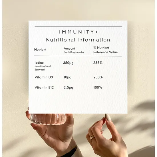 Doctor Seaweed Immunity+ Natural Immune Support 30 Capsules