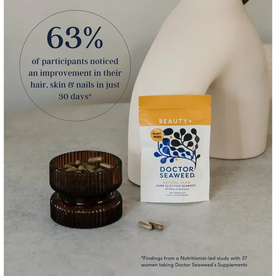 Doctor Seaweed Beauty+ Natural Glow 30 Capsules