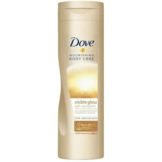 Dove Visible Glow Gradual Tan Body Lotion Fair/Medium