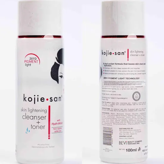 Kojie San Cleanser Plus Toner With Hydromoist 100ml