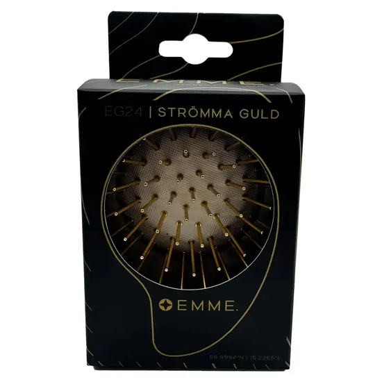 emme Stromma Gold Hair Brush EG24