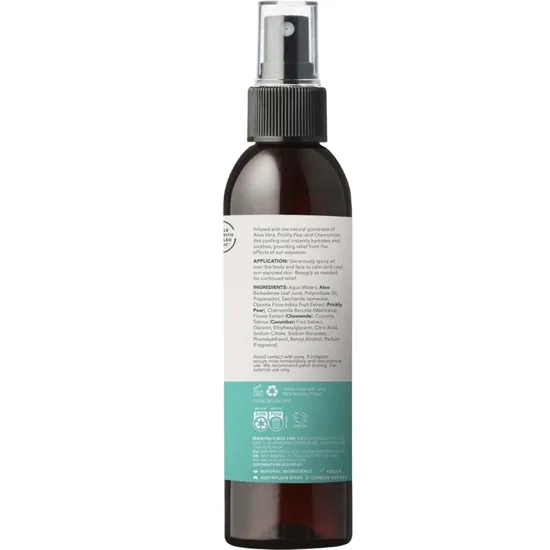 Sukin Soothe & Hydrate Aftersun Care Cooling Mist 250ml