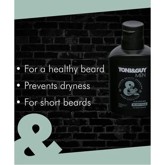 TONI&GUY Men Cleansing Beard Foam 100ml