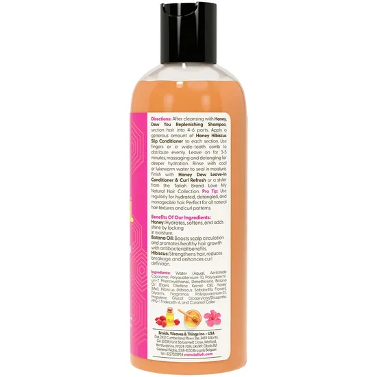 Taliah Waajid Love My Natural Hair Honey Hibiscus Slip Conditioner 355ml