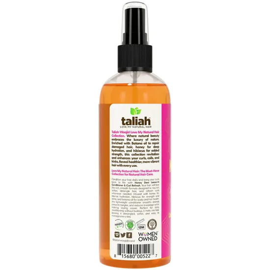 Taliah Waajid Love My Natural Hair Honey Dew Leave-In Conditioner & Curl Refresh 355ml