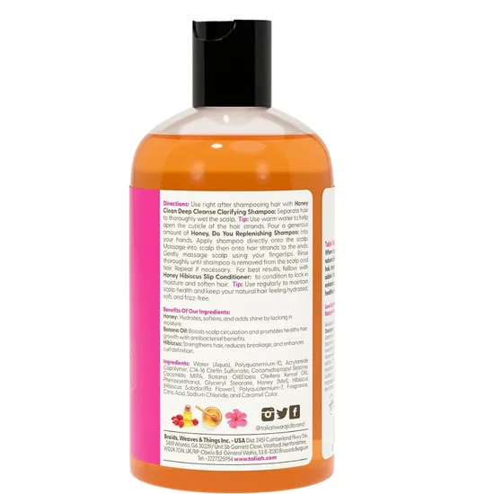 Taliah Waajid Love My Natural Hair Honey Dew You Replinishing Shampoo 355ml