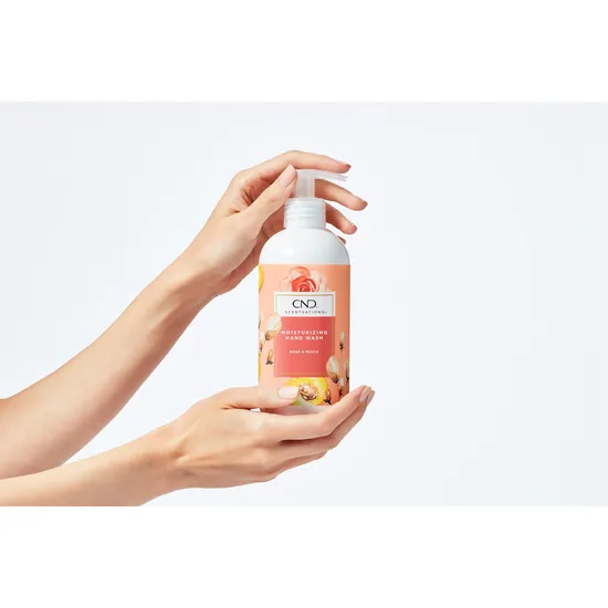 CND Scentsations Rose & Peach Wash 390ml