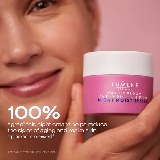 Lumene Nordic Bloom Lumo Anti-Wrinkle & Firm Night Moisturiser 50ml