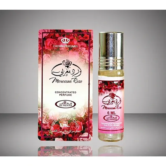 Al-Rehab Moroccan Rose Roll-On Oil 6ml