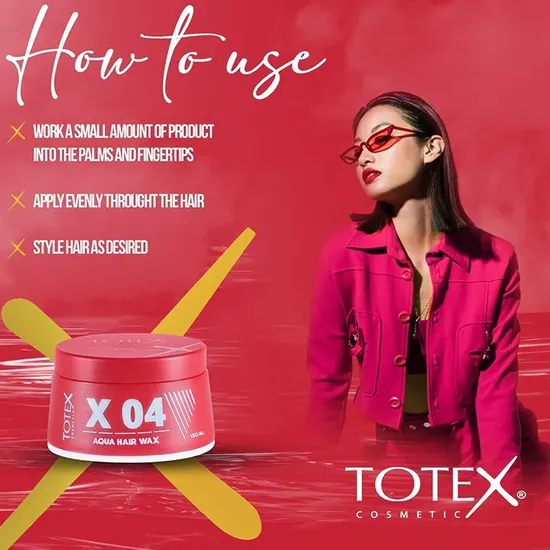 Totex Cosmetic X 04 Aqua Hair Wax 150ml