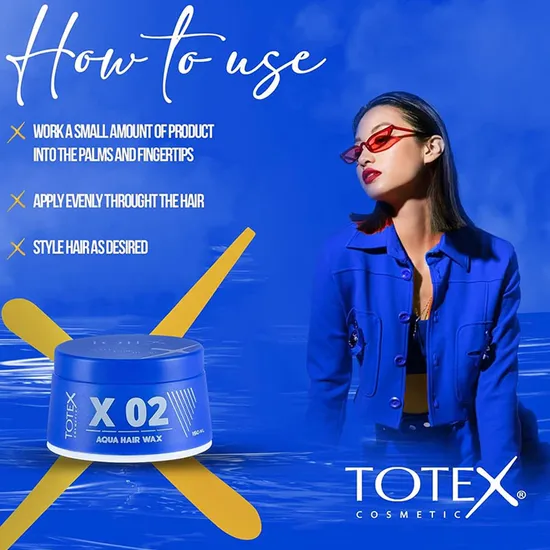 Totex Cosmetic X 02 Aqua Hair Wax 150ml