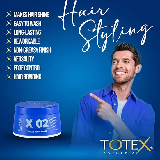 Totex Cosmetic X 02 Aqua Hair Wax 150ml